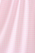 Pink Gingham Candy Corn Dress