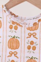 Pumpkin Bow Bamboo Dress