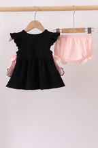 Black Ghost Bloomer Set