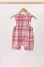 Camel Pumpkin Embroidery Plaid Jon Jon