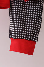 Red Georgia Embroidery Pants Set