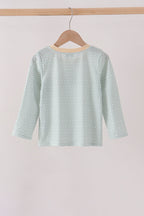 Khaki Geo Diamond Pocket Top