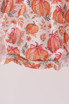 Orange Pumpkin Print Bubble