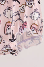 Pink Spooky embroidery bubble
