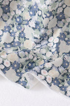 Vintage Floral Smocked Mom Dress