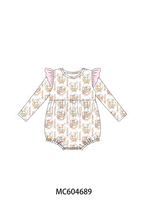 Pink horse ruffle bubble