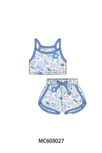 PO101 Floral farm duck print girl active set collection