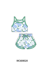 PO101 Floral farm duck print girl active set collection