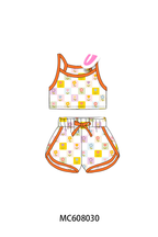 PO101 Floral farm duck print girl active set collection