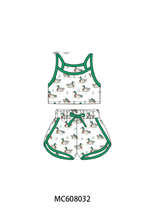 PO101 Floral farm duck print girl active set collection