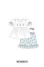 PO101 Blue easter peter rabbit embroidery collection