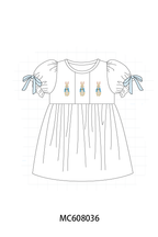 PO101 Blue easter peter rabbit embroidery collection