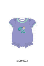 PO101 Blue&purple mermaid sequin embroidery collection
