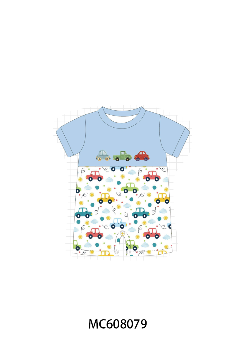 PO101 Blush pop sickle car embroidery collection