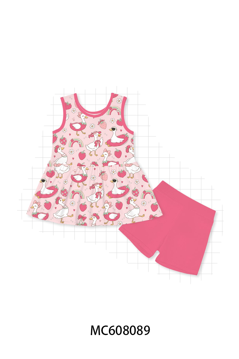PO101 Pink goose bamboo collection