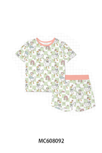 PO101 Green checkered goose bamboo collection