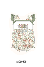 PO101 Sage easter bunny embroidery floral collection