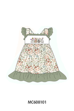 PO101 Sage easter bunny embroidery floral collection