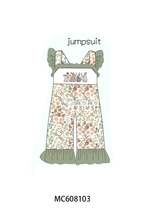 PO101 Sage easter bunny embroidery floral collection