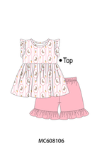 PO101 Pink easter bunny carrot print collection