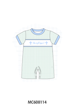 PO101 Pink cross he is risen embroidery floral collection