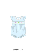 PO101 Blue&pink easter egg smocked collection