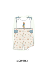 PO101 Teal easter bunny embroidery collection