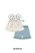 PO101 Teal easter bunny embroidery collection