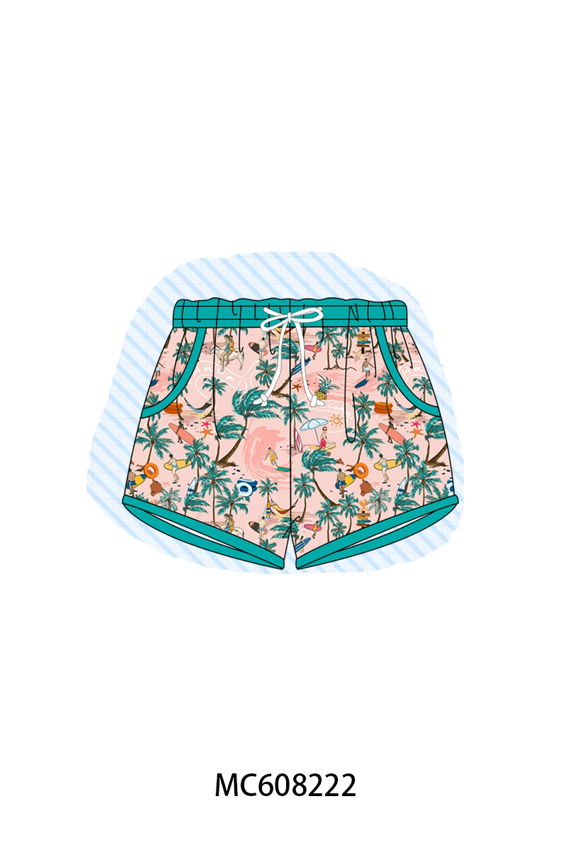 PO101 Green Aloha Hawaii swimsuit collection