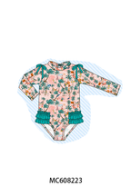 PO101 Green Aloha Hawaii swimsuit collection