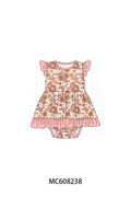 PO101 Brown floral butterfly bamboo collection