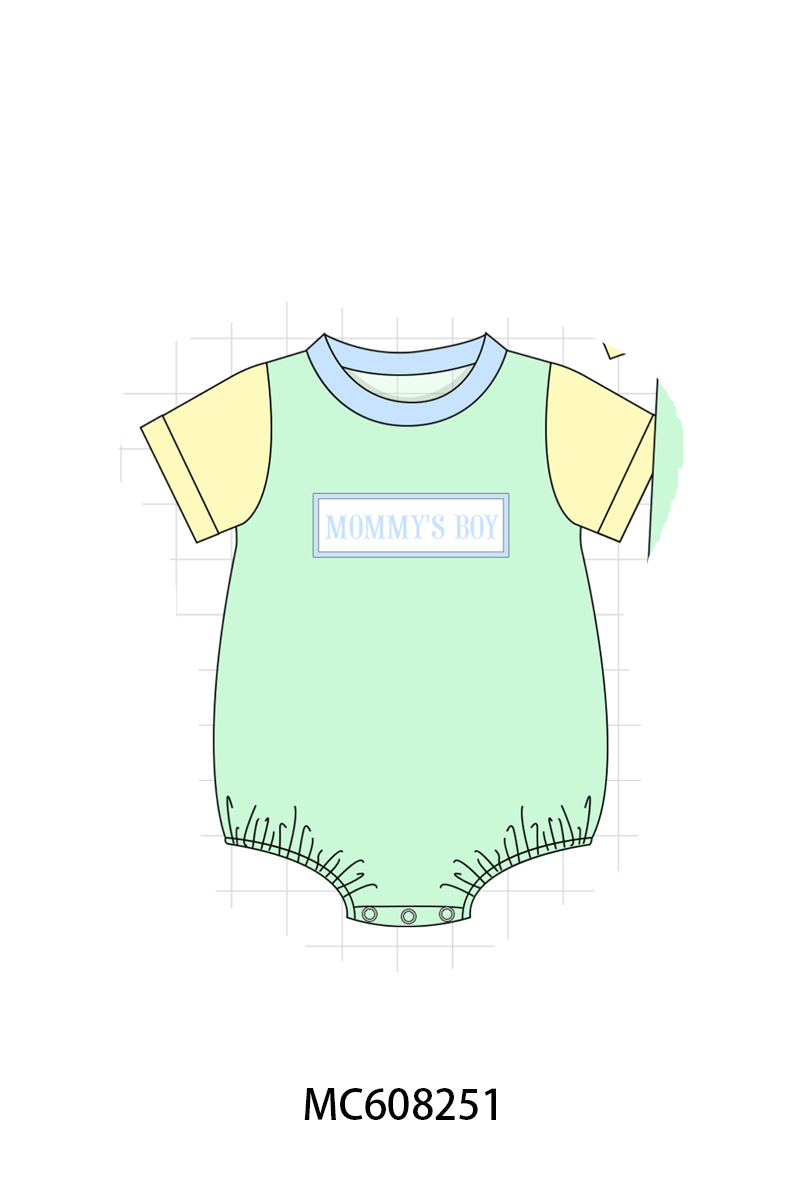 PO101 Pink Mommy's Girl embroidery patchwork collection
