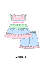 PO101 Pink Mommy's Girl embroidery patchwork collection