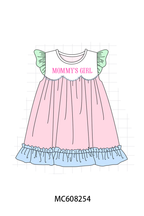 PO101 Pink Mommy's Girl embroidery patchwork collection