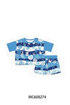 PO101 Blue marine creature bamboo collection