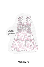PO101 Pink easter bunny print ruffle collection