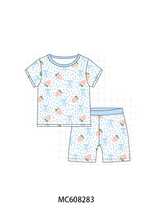 PO101 Blue bow strawberry bamboo collection