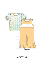 PO101 Green gingham easter carrot embroidery collection