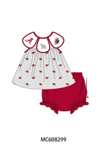 PO101 Red Alabama embroidery collection 1