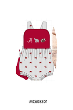 PO101 Red Alabama embroidery collection 1