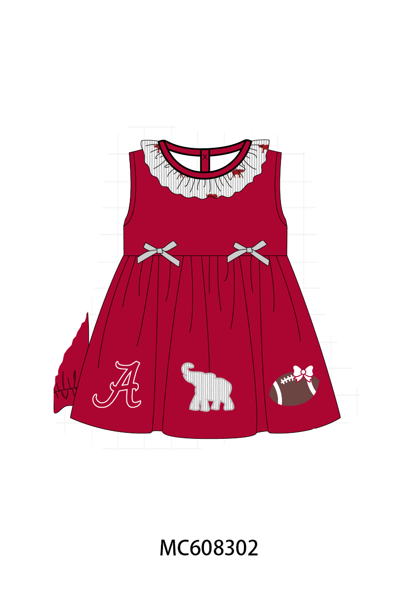 PO101 Red Alabama embroidery collection 1