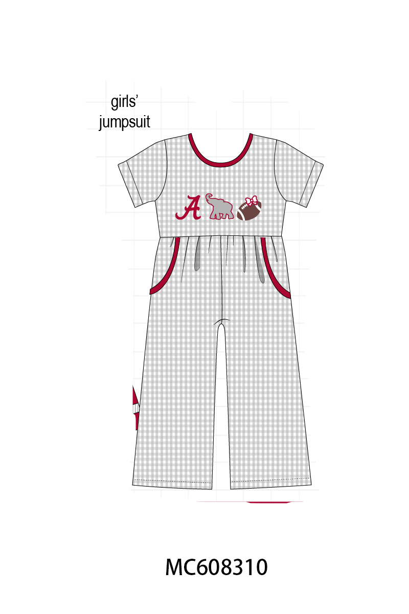 PO101 Red Alabama embroidery collection 2