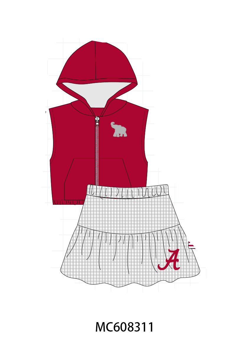 PO101 Red Alabama embroidery collection 2