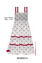 PO101 Red Alabama embroidery collection 2