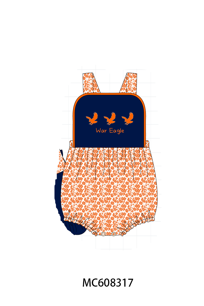 PO101 Navy Auburn embroidery collection 1