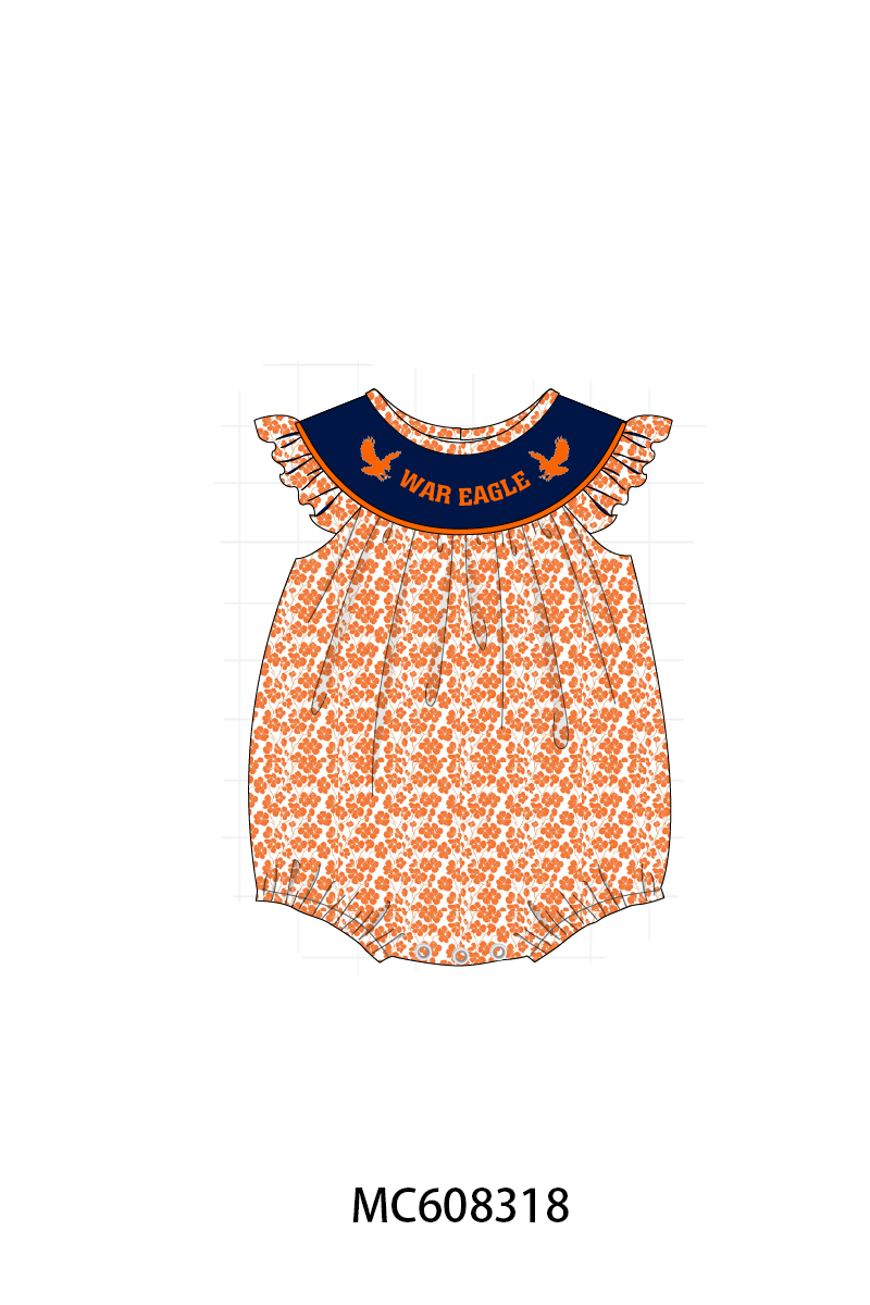 PO101 Navy Auburn embroidery collection 1