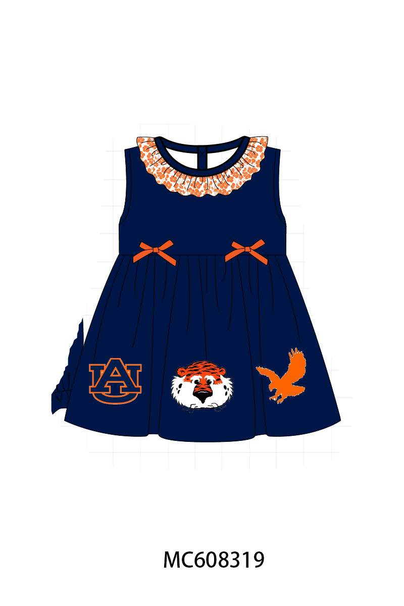 PO101 Navy Auburn embroidery collection 1