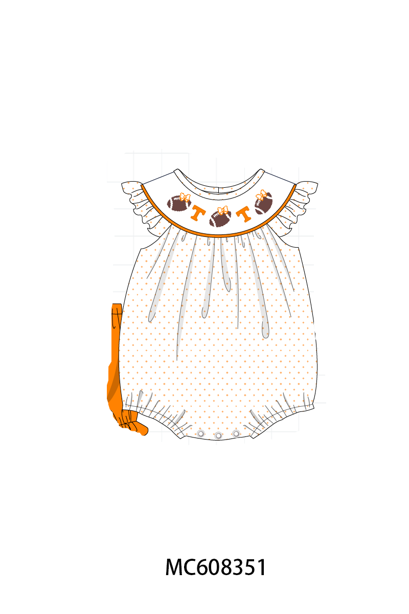 PO101 Orange Tennessee embroidery collection 1