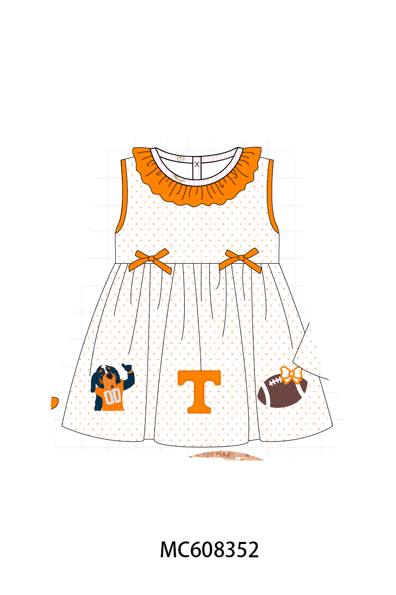 PO101 Orange Tennessee embroidery collection 1