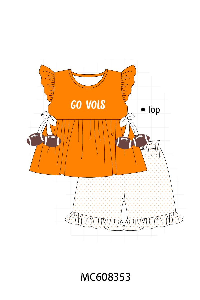PO101 Orange Tennessee embroidery collection 1